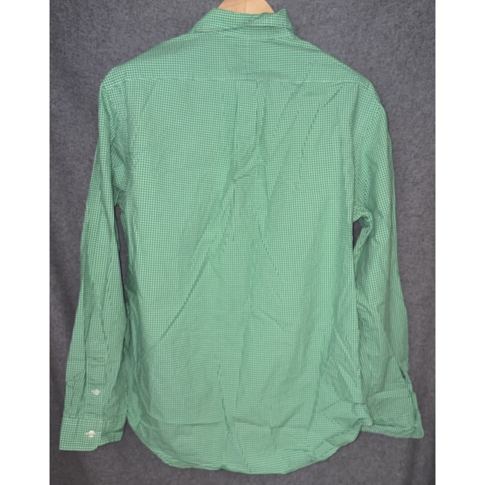 Polo Ralph Lauren Men's Long Sleeve Green Plaid Button Down XL 100% Cotton - Picture 7 of 7